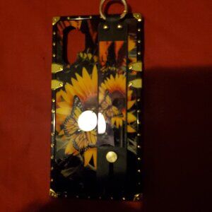SUNFLOWER BUTTERFLY MOBILE PROTECTIVE CELLPHONE CASE COVER CELL SKIN PHONE